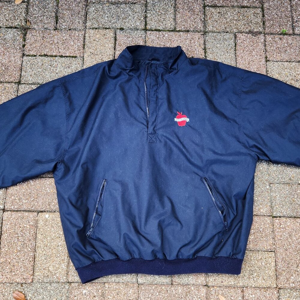 Washington 1/4 zip Coach Windbreaker Size XL